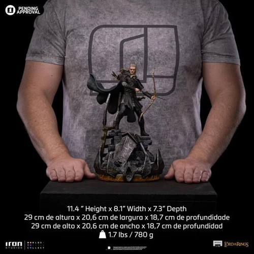 🔥PRESALE🔥Iron Studios The Lord of the Rings Legolas Unleashed 1:10 Statue - Picture 5 of 12