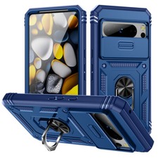 Image of For Google Pixel 8 Pro Case Rugged Armor Shockproof Heavy Duty Full Ring Cover