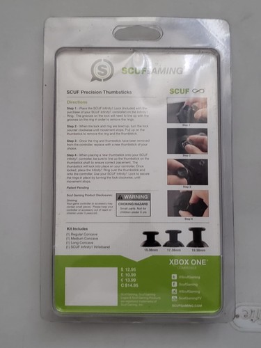 RARE Scuf Precision Thumbsticks for Infinity1 Xbox One Concave - Picture 2 of 2