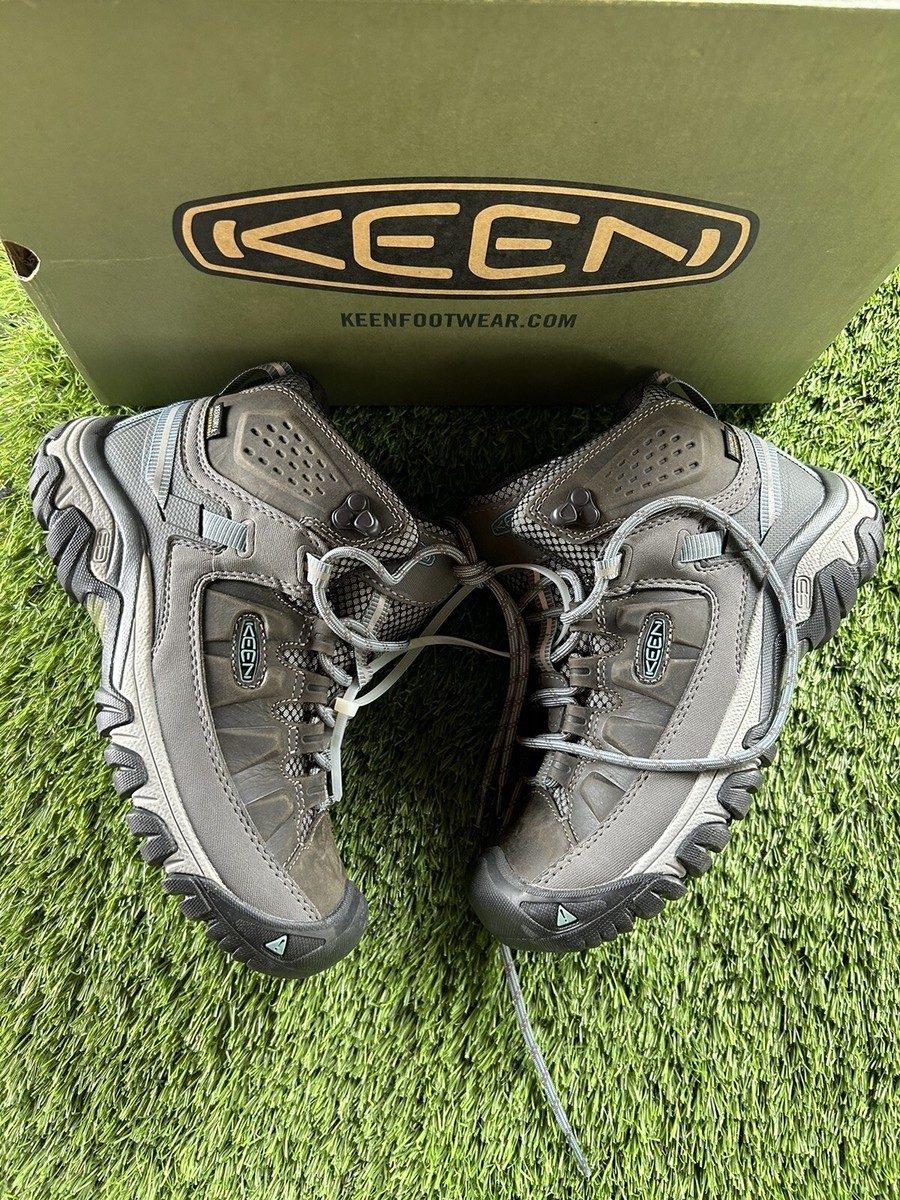 Bottes Randonnée Keen Targhee II Mid WP Femme – 7, Bleu Atlantique, Neuves
