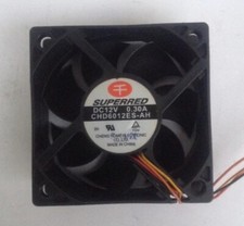 1PCHD6012ES-AH 6020 DC12V 0.30A 6CM 4-Wire Silent Cooling Fan