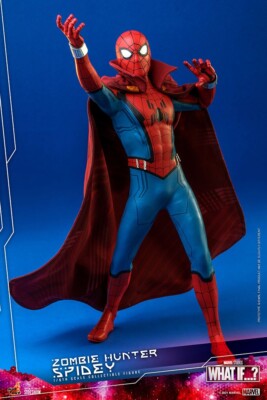 Hot Toys What If? ZOMBIE HUNTER SPIDEY Figure 1/6 Scale Spider