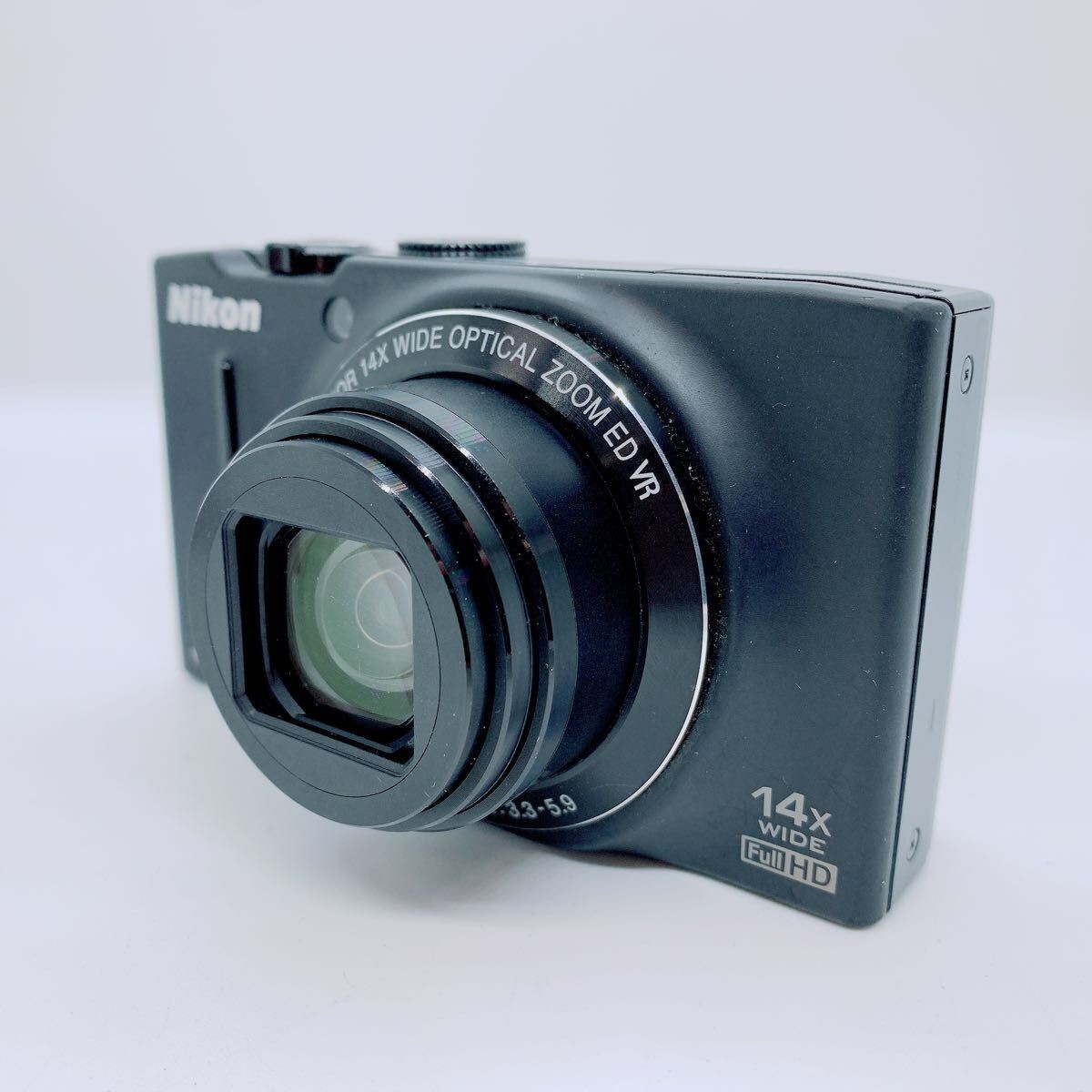 Nikon COOLPIX S8200 Black Digital Camera 16.1MP Compact 14x
