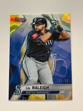 2025 Bowman's Best - Cal Raleigh #55 Gold Lava Refractor /50