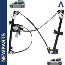 Mécanisme lève vitre + moteur avant gauche pour Citroën Berlingo de 1996 à 2008