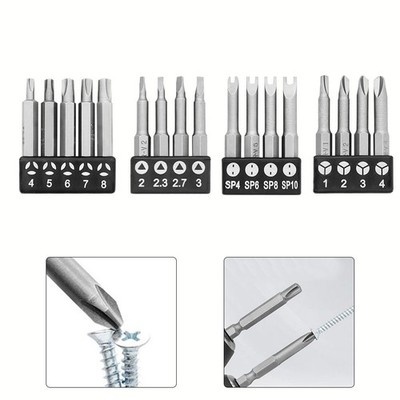 Compact 50mm UY Type Screwdriver Bit Triangle/Y/U for Compact Appliances