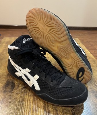 ASICS OG Matflex Black/White Rare Wrestling Shoes Size 11