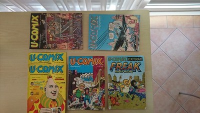 5 x U-Comics und 1 x MAD Sammelheft