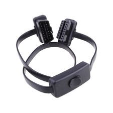 SUV OBDII OBD2 16Pin Male to Female Extension Cable Car Diagnostic Extender Cord