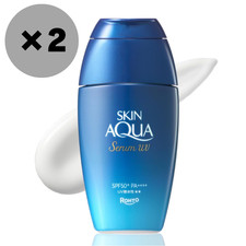 NEW Rohto SKIN AQUA Serum UV Sunscreen SPF50 PA   70g  2  140     Free Shipping  