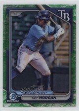 2024 Bowman Draft Chrome Lunar Glow Refractor Tre' Morgan #BDC-197 s3g