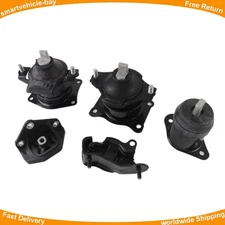 (5) Engine Motor & Trans Mount Set For 2004-2006 2005 Acura TL 3.2L V6 for Auto