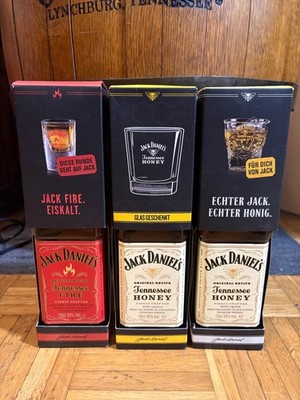 Jack Daniels Honey Fire Set 700ml 3 Flaschen 1 Preis