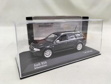 MINICHAMPS Brilliant Black Audi RS4 1/43 Minicar