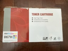 4 Pack set 067H Toner Cartridge for Canon Black Cyan Yellow Magenta