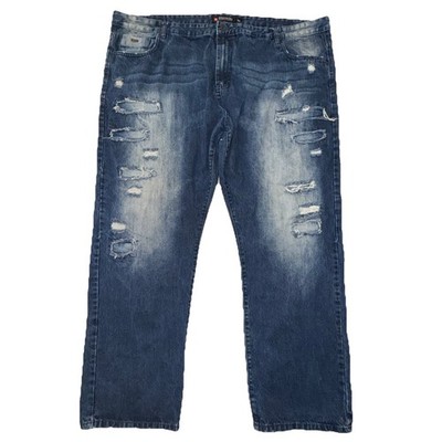 Vintage Southpole Pant Size 52 Jeans Distressed Y2K Skate Hip Hop Rap 90s Ripped