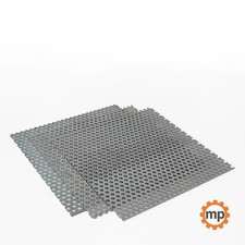 Aluminium Lochblech 1,0mm Alu RV5-8 Blech Zuschnitt nach Maß Gitter