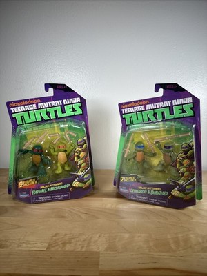 Teenage Mutant Ninja Turtles Nickelodeon Ninjas In Training ALL 4 Turtles TMNT