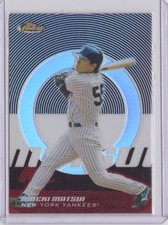 2005 Topps Finest Refractor Hideki Matsui /399 New York Yankees #90