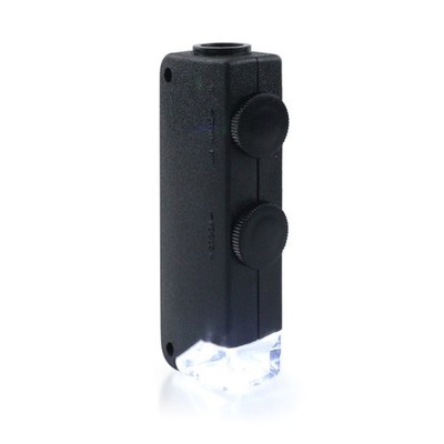 Science Microscope Toy Kit 60-100x Educational Pocket Handheld Microscope
