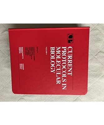 Current Protocols in Molecular Biology, Ausubel, Frederick M.