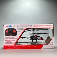 Sky Rover KnightVision Red Turbo Speed Remote Control Indoor Helicopter Drone