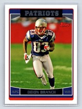 Deion Branch 2006 Topps #139 New England Patriots 3-19