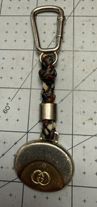 Used Gucci  Double G Logo vintage Keychain