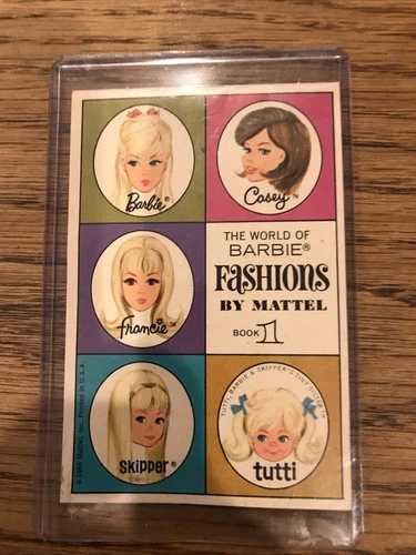 Vintage the World of Barbie Fashions by Mattel Book 1 In Case