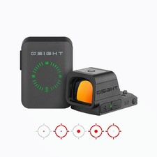 OSIGHT XR Enclosed Reflex Sight, 2/6 MOA Dot  32 MOA Circle Multi-Reference