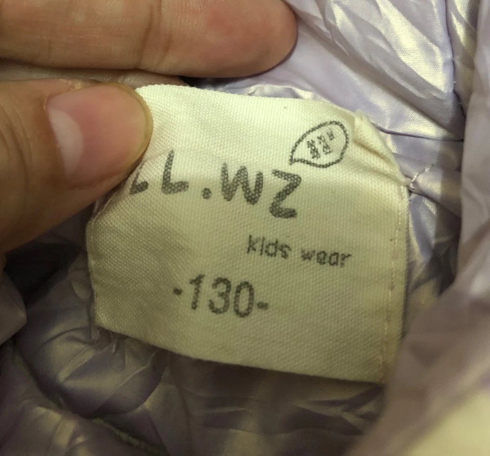 Girls Puffer Jacket Coat Pink Steella Cartoon Printed Size 8 to 10 years - Image 3 of 4