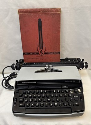 Vtg Smith Corona 6E Super Correct Electric Typewriter USA No Case Needs Cleaning