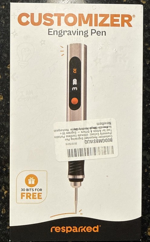 Resparked Customizer Engraving Pen Ultimate Cordless Portable Tool
