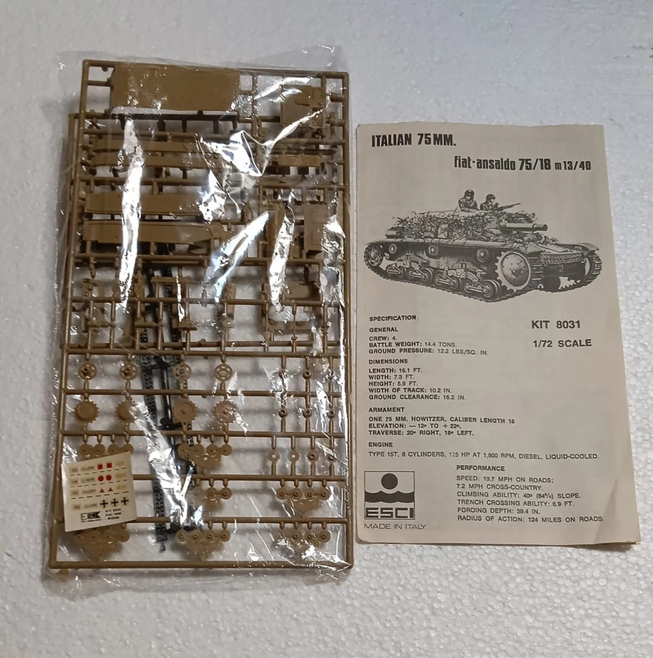 MODEL KIT 1/72 ESCI DIORAMA: EL ALAMEIN - Immagine 4 di 4