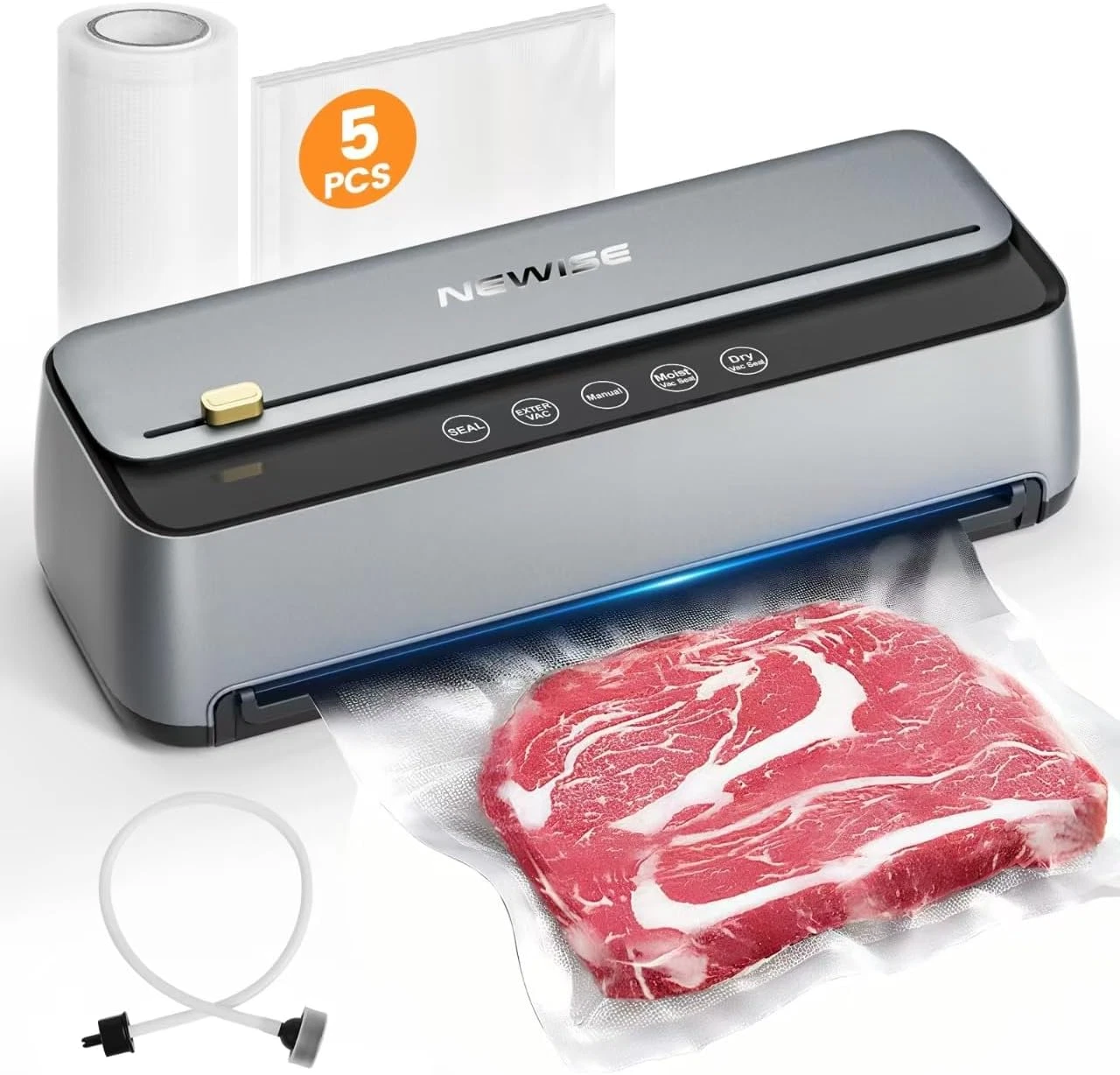 Automatic Vacuum Sealer - Ideal Holiday Gift for Food Preservation