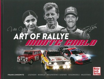 Art of Rallye Monte Carlo Bildband Walter Röhrl/Audi Quattro/Autos/Fotos/Buch