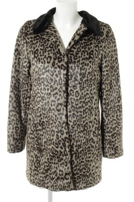 OASIS Pelzjacke Damen Jacke Gr. DE 36 graubraun-schwarzbraun-schwarz Casual-Look