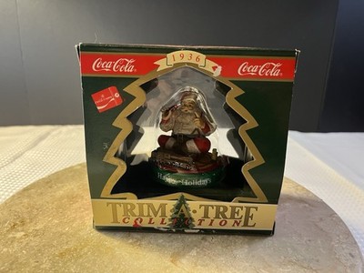 1990 Coca-Cola 1942 Santa Ornament Trim A Tree Collection They Remembered Me