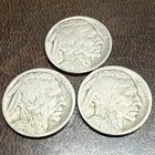 1925 P/D/S  Date Set buffalo nickels