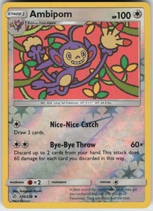 Ambipom 170/236 Cosmic Eclipse Reverse Holo