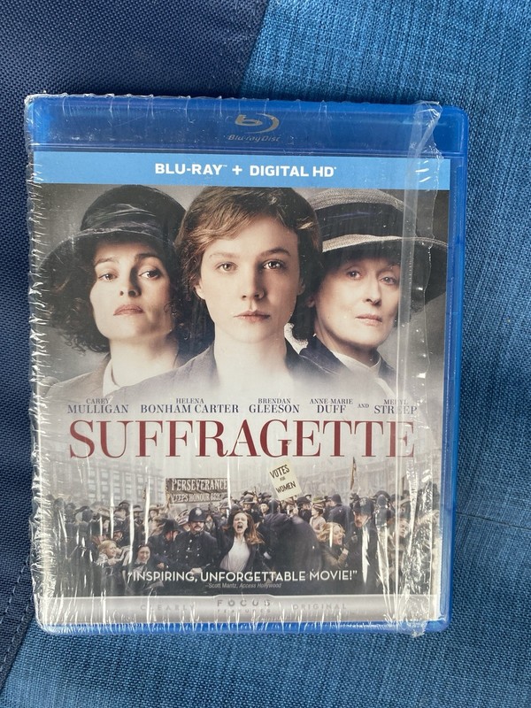 SUFFRAGETTE Blu-ray Inspiring Women’s Right To Vote No Digital Meryl Streep