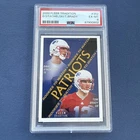 2000 FLEER #352 DAVE STACHELSKI TOM BRADY ROOKIE RC PSA 6