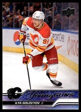 2023-24 Upper Deck Young Guns Young Guns Ilya Solovyov Rookie Calgary Flames