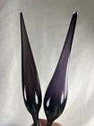 Blenko Decanter Replacement Glass Lilac Amethyst Only Stopper Flame Style