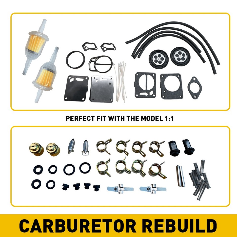 Sea-Doo Carburetor Rebuild Kit For Mikuni Carbs - Fits XP Sp Spx Gtx Gts Gti Models 382759 - Foto 5