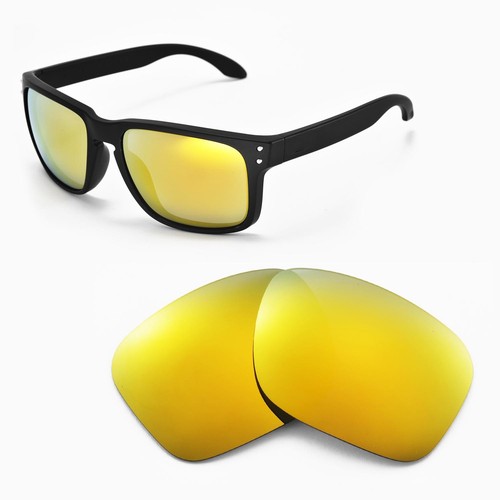 Nuovo Walleva Polarizzati 24K Oro Lenti di Ricambio Per Oakley Holbrook  Occhiali | eBay
