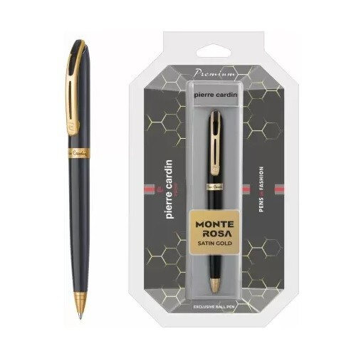 Pierre Cardin Monte Rosa Satin Gold Ball Point Pen Premium
