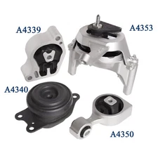 4pcs Engine Motor & Transmission Mount for 07-18 Nissan Altima 2.5L Auto Trans