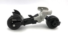 Fisher Price Imaginext DC Replacement MOTORCYCLE Batman Grey & Black Batcycle
