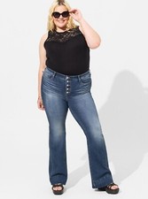 Torrid Super Soft Lace Sweetheart Bodysuit 1x 2x 3x 4X plus NWT